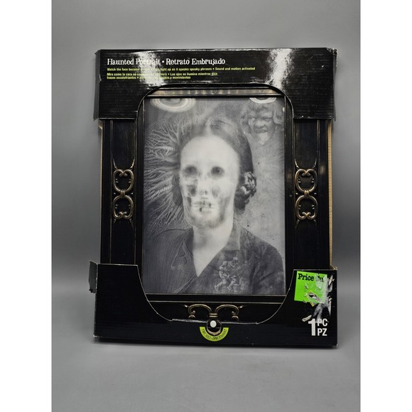 Gemmy | Holiday | Gemmy Halloween Haunted Talking Portrait Face Red ...